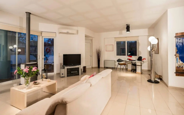 Villa Joy Mare - Private Pool Parking in Chania