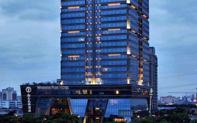 Windsor Park Hotel Kunshan вид на фасад