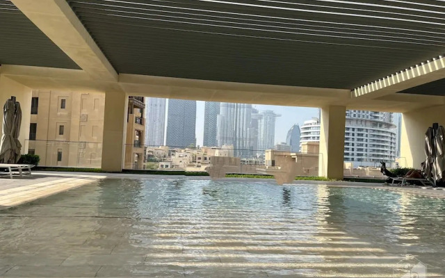 Luxury Burj Royale Apt balcony & Breathtaking View
