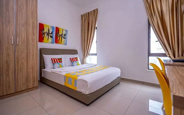 OYO Home 90450 D' Summit Residence 1bhk @ Yml 2128