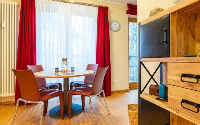 Kaiservillen Heringsdorf - Appartement mit 1 Schlafzimmer und Balkon D224