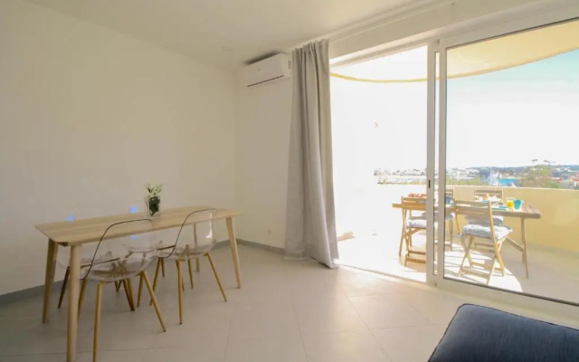 Rocha beach with a view to the marine