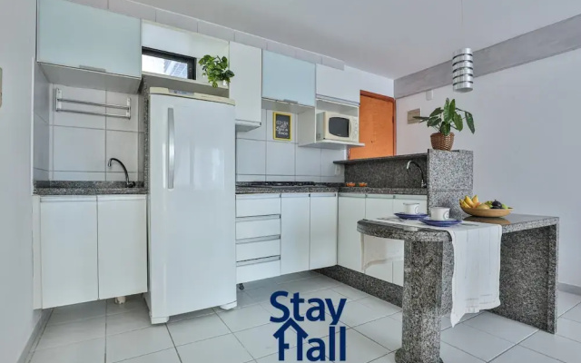 Flat 206 no Parque da Jaqueira-SH032