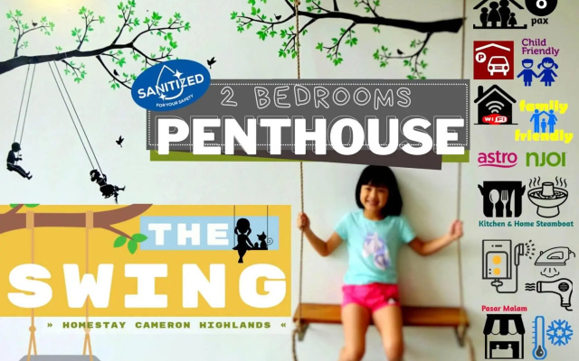 THE SWING@2BR-PENTHOUSE #Night Market Cameron