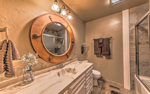 Spacious Ruidoso Home w/ Hot Tub & Fireplaces