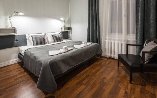Отель Bearsleys Downtown Apartments Латвия, Рига - отзывы, цены и фото номеров - забронировать отель Bearsleys Downtown Apartments онлайн вид на фасад