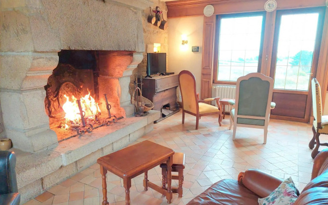 Breton granite stone house with fantastic sea views
