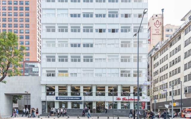 Апартаменты Alameda Downtown Apartment 1204 Мехико вид на фасад