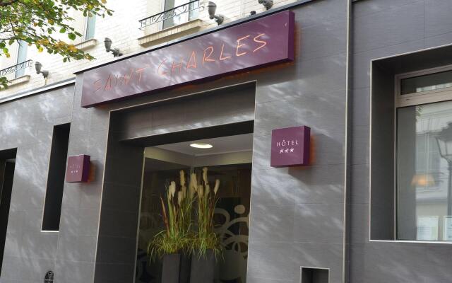 Отель Hôtel Saint-Charles Франция, Париж - отзывы, цены и фото номеров - забронировать отель Hôtel Saint-Charles онлайн вид на фасад