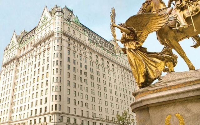 Отель The Plaza Hotel США, Нью-Йорк - отзывы, цены и фото номеров - забронировать отель The Plaza Hotel онлайн вид на фасад