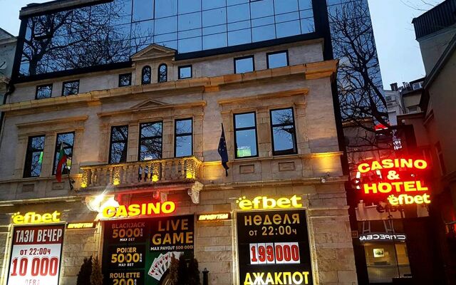 Efbet Hotel вид на фасад