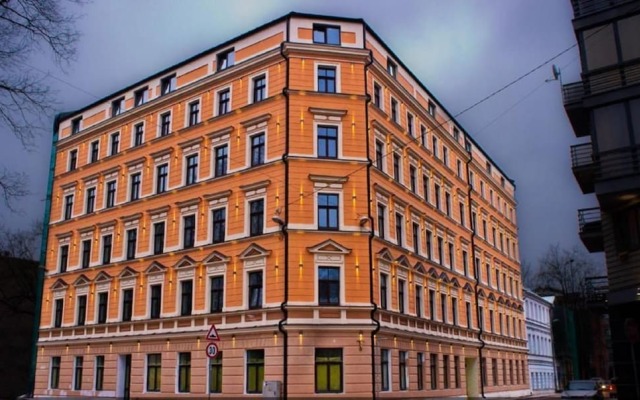 Апартаменты Central Riga Park Studio вид на фасад
