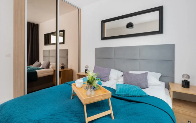 SOLVO Apartment with Balcony & Parking Gdańsk Przymorze by Noclegi Renters