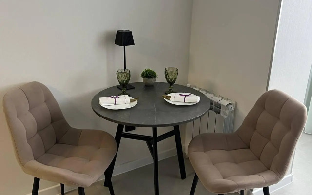 Современная однокомнатная квартира сети "PanApartments" на улице Кузнецова