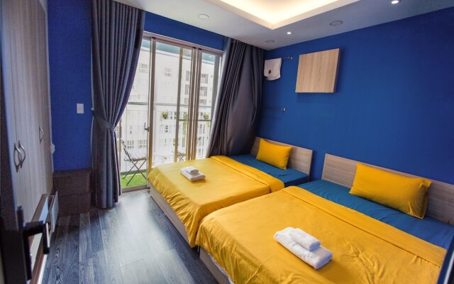 Апартаменты Scenic Valley Apartment 4 Bedroom - Sabina HCM комната для гостей