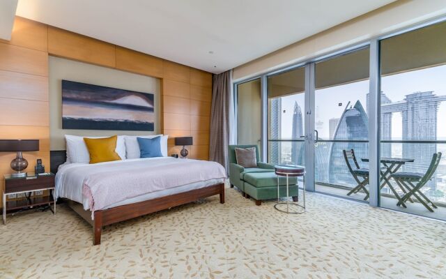 Lux BnB  Dubai Mall Burj & Sea Views 0