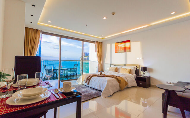 Отель Wongamat Tower by Pattaya Sunny Rentals Паттайя комната для гостей