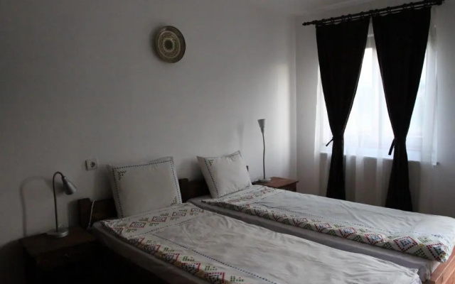 Bran White Clouds House Transylvania