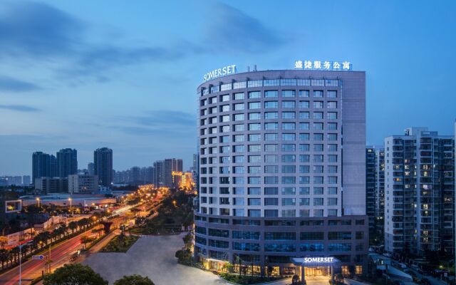 Отель Somerset Software Park Xiamen Китай, Сямынь - отзывы, цены и фото номеров - забронировать отель Somerset Software Park Xiamen онлайн вид на фасад