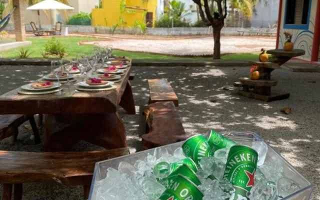 Maravilhosa Casa 40m da Praia 10 Quartos