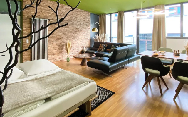 Exklusives City Apartment Nature