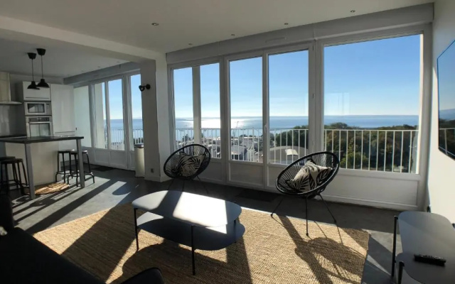 Superbe appartement avec une vue mer panoramique