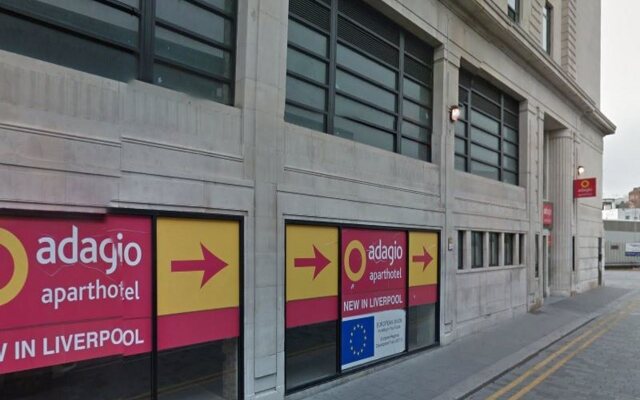 Отель Aparthotel Adagio Liverpool City Centre вид на фасад