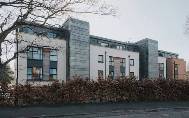 Отель Spacious Flat Near Murrayfield Великобритания, Эдинбург - отзывы, цены и фото номеров - забронировать отель Spacious Flat Near Murrayfield онлайн вид на фасад
