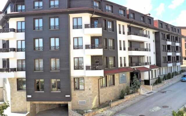 Отель Aparthotel Aspen вид на фасад