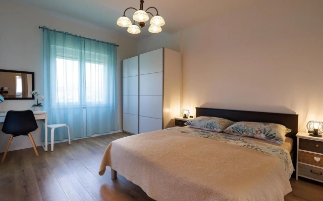 Spacious home with private terrace,200 m distant from the sea