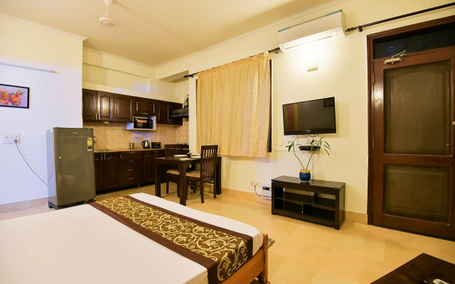 Studio Service Apartment In Gurgaon by BedChambers