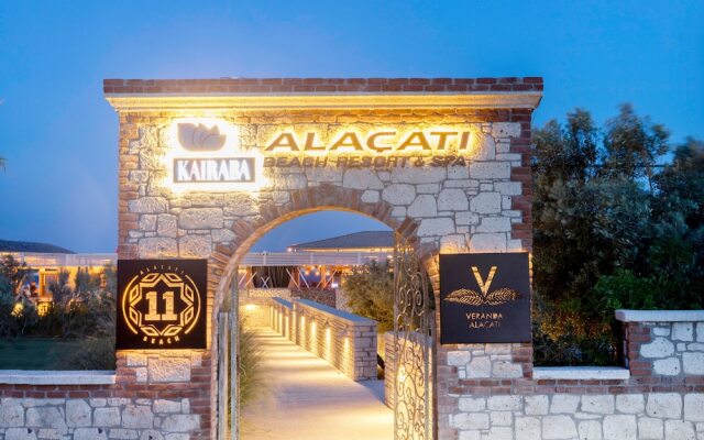 Отель Kairaba Alacati Beach Resort Чешме вид на фасад
