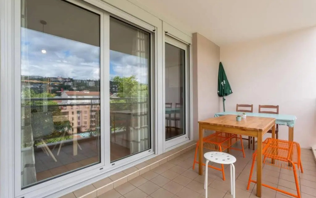 Appartement Lyon Centre Confluence 100 m2 Parking Terrasses