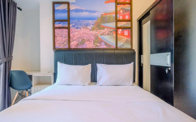 Homey And Relaxing Studio Tokyo Riverside Pik 2 Apartment