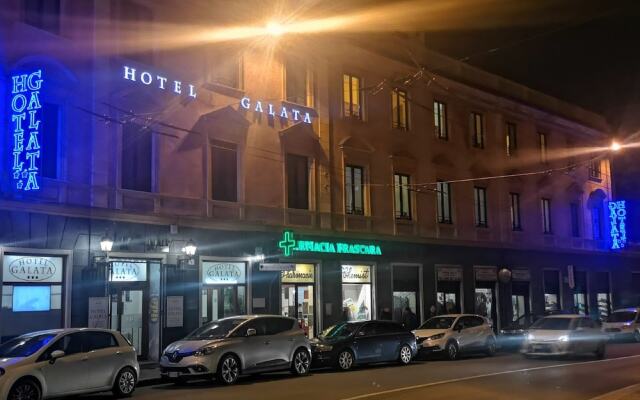 Отель Galata Генуя вид на фасад