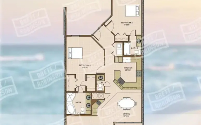 Phoenix Ix 707 2 Bedroom Condo