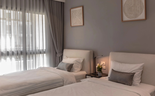 Апартаменты Title Legendary Grand Terrace 2-Bedroom Suite by TVC (D309)