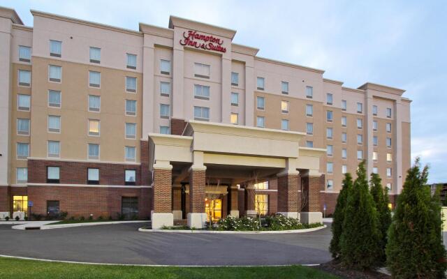 Отель Hampton Inn & Suites Columbus/University Area вид на фасад