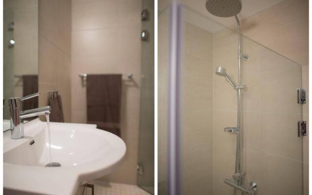 Отель Oscar House Apartments - Bygdøy Alle Норвегия, Осло - отзывы, цены и фото номеров - забронировать отель Oscar House Apartments - Bygdøy Alle онлайн ванная