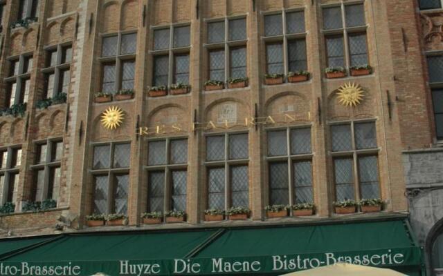 Отель Guest House Huyze Die Maene вид на фасад