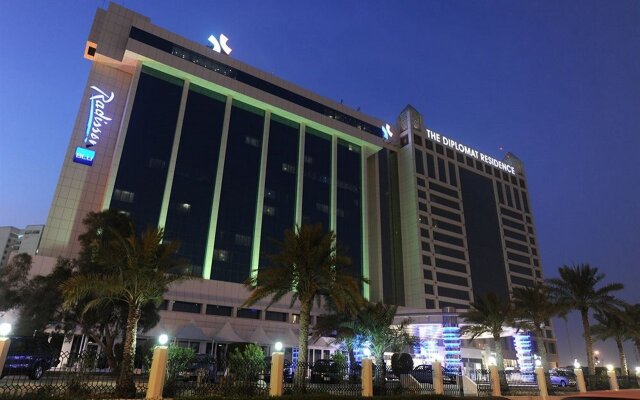 The Diplomat Radisson BLU Hotel, Residence & Spa in Manama, Bahrain from 196$, photos, reviews - zenhotels.com hotel front