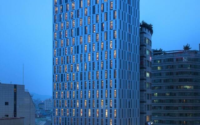 Отель Travelodge Dongdaemun Seoul Южная Корея, Сеул - 2 отзыва об отеле, цены и фото номеров - забронировать отель Travelodge Dongdaemun Seoul онлайн вид на фасад