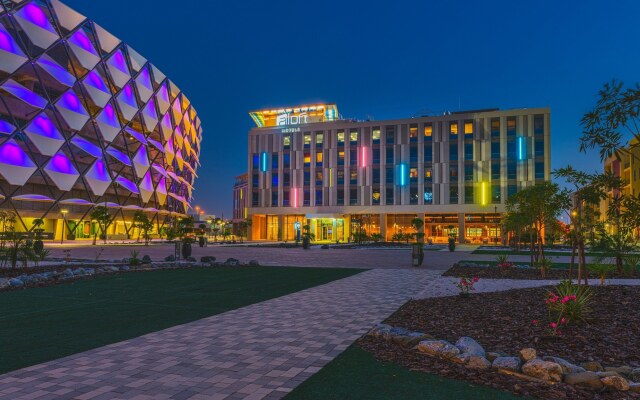Отель Aloft Al Ain ОАЭ, Эль-Айн - отзывы, цены и фото номеров - забронировать отель Aloft Al Ain онлайн вид на фасад