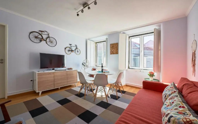 Aesthetic Riverview Apartment in Historical Lisbon