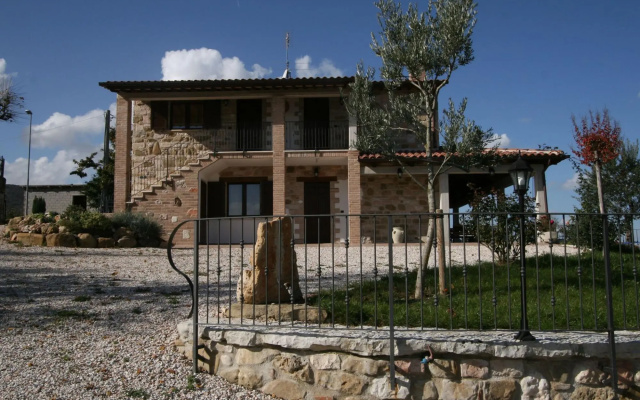Scenic holiday home in Cagli with roofed terrace and bbq