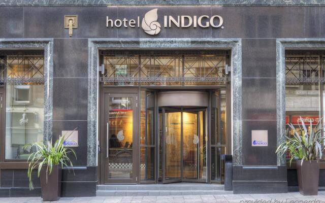 Hotel Indigo Glasgow Глазго вид на фасад