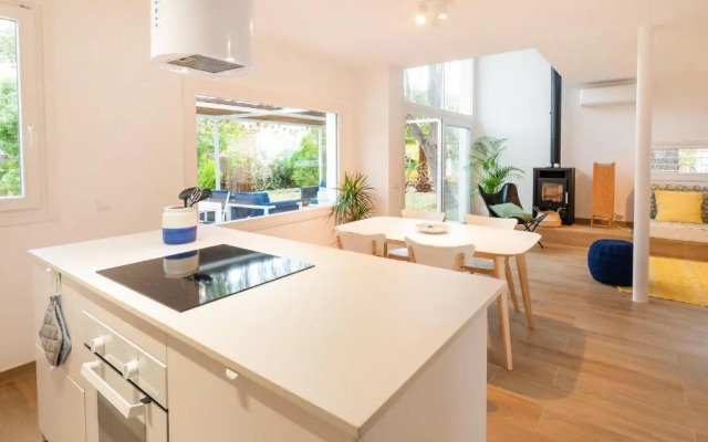 Casa con gran jardín cerca de la playa - 5 personas
