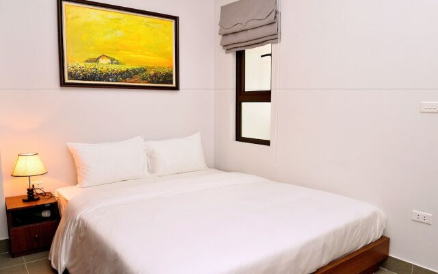 Апартаменты Blue Home Serviced Apartment Hanoi вид на фасад