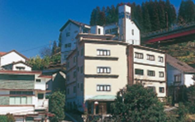 Отель Ryokan Seoto Yuoto No Yado Ukiha Хита вид на фасад