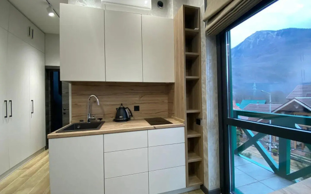 Apartamenty na ulice Zashchitnikov Kavkaza 114
